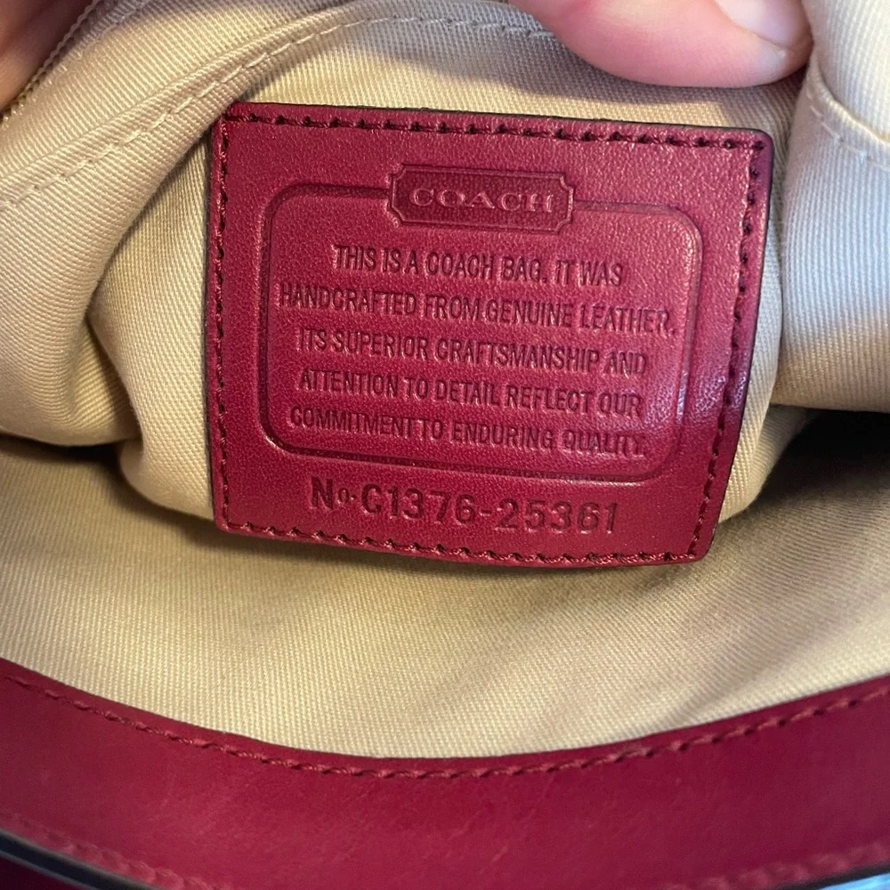 Coach Legacy Double‎ Gusset Flap Chain Bag- Vintage